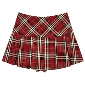 High School Crush Pleated Skirt