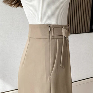 Belted Mini Shorts