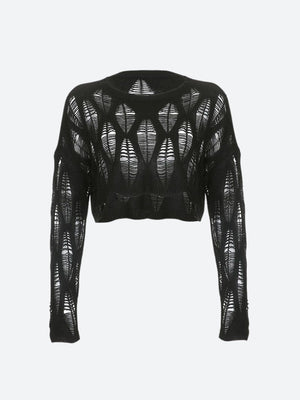 Crochet Crop Sweater