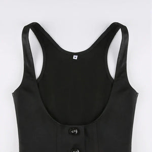 Fitted Button Up Vest