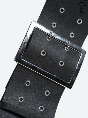 Grunge Belt Crop Top