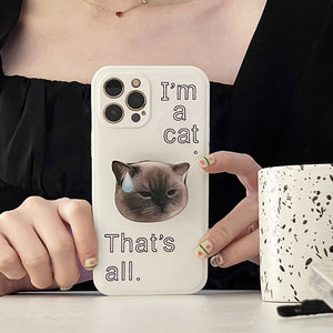 I'm a Cat iPhone Case