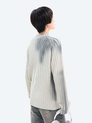 Tie Dye Ribbed Sweater
