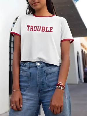 Trouble Ringer Tee