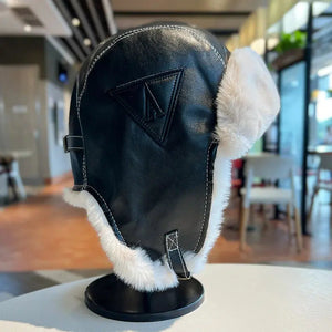 Vintage Faux Fur Aviator Hat
