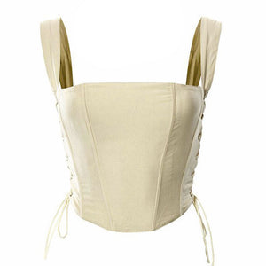 Minimalist Aesthetic Corset Top