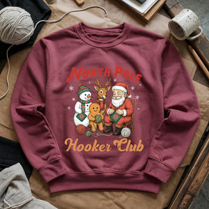 North Pole Crochet Club Sweatshirt