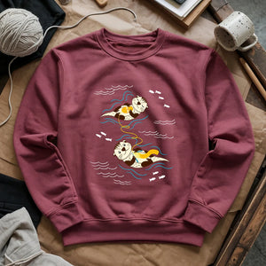 Otterly Knitting Away Sweatshirt