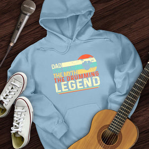 Drummer Legend Dad Hoodie