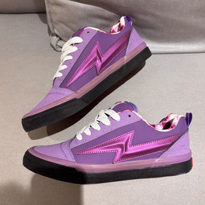 Violet Lightning Low-Top Sneakers