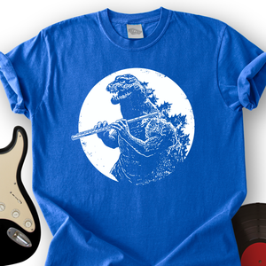 Dinosaur Playing Flute T-Shirt