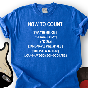 How To Count T-Shirt