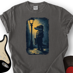 Crocodile Saxophone T-Shirt