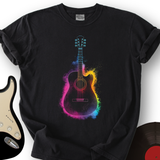 Colorburst Guitar T-Shirt
