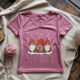 Three Knitty Gnomes Lady V-neck