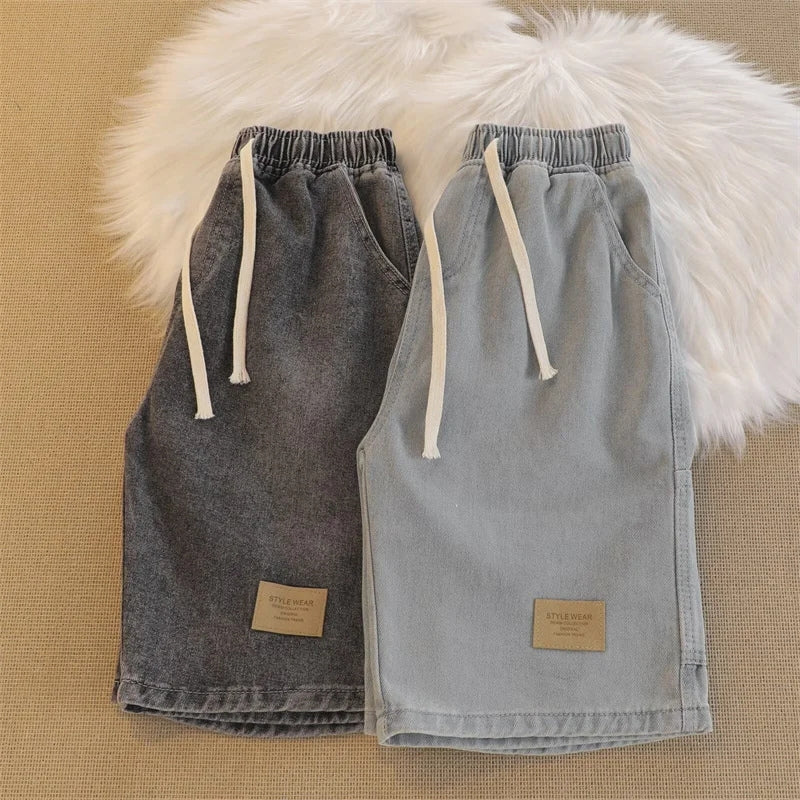Baggy Denim Shorts