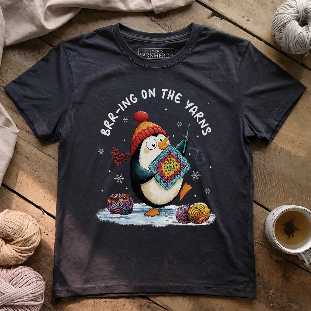 Brr-ing On The Yarns T-shirt