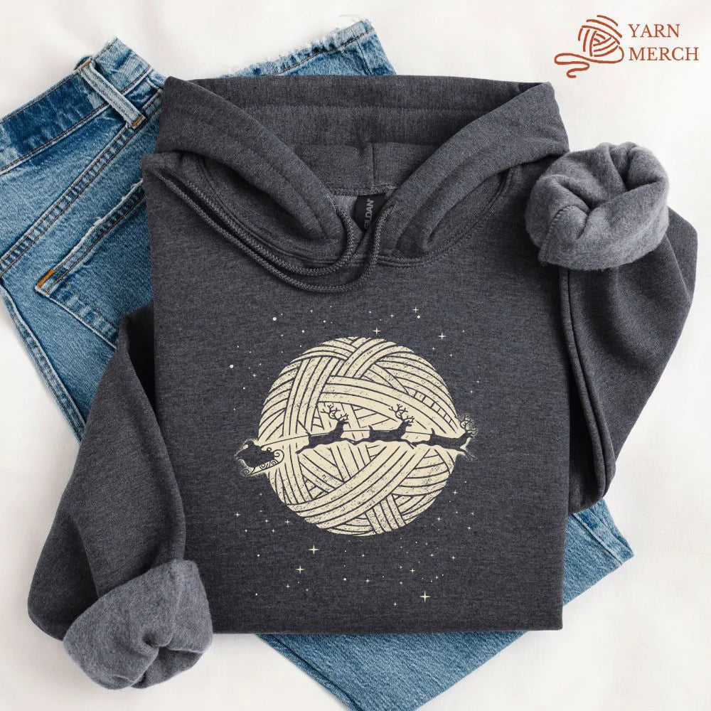 Christmas Yarn Night Hoodie