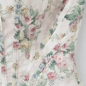 Coquette Floral Corset Top