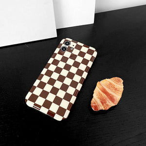 Croissant Checker iPhone Case