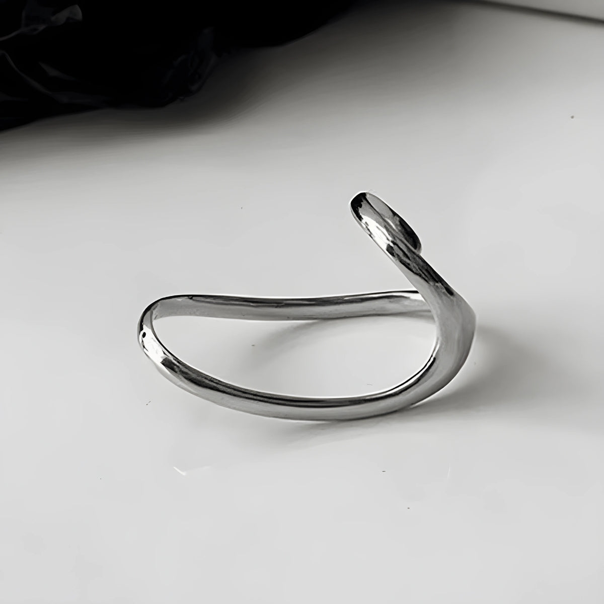 Cyberpunk Geometric Ring