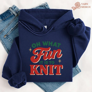 Fun It Is To Knit Hoodie