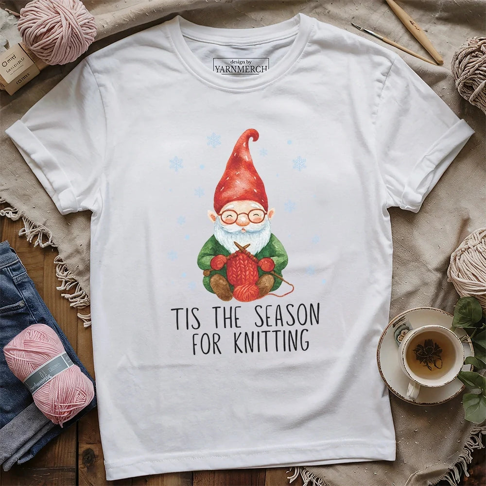 Gnome Knitter T-shirt