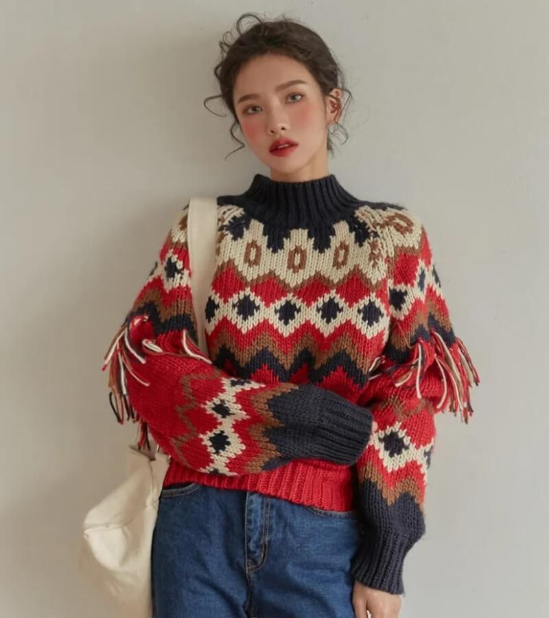Knitted Christmas Sweater