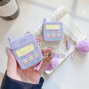 Lilac Cell Phone AirPods Case