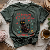 Meowy Christmas T-shirt