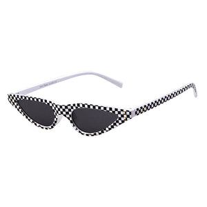 Nico Checkered Sunglasses