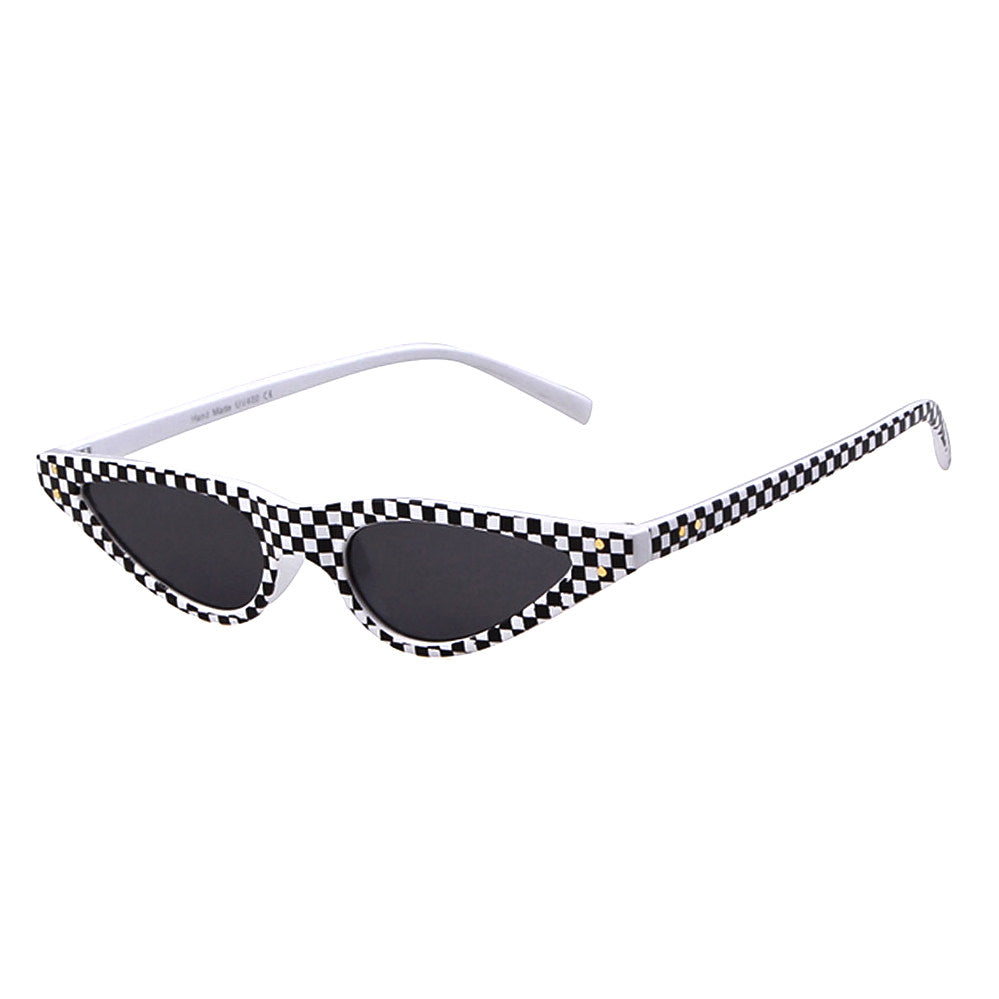 Nico Checkered Sunglasses