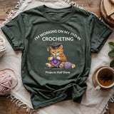 PhD In Crocheting T-shirt