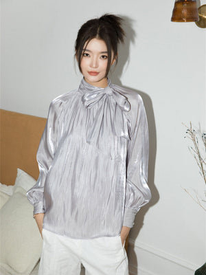 Silk Neck Tie Top