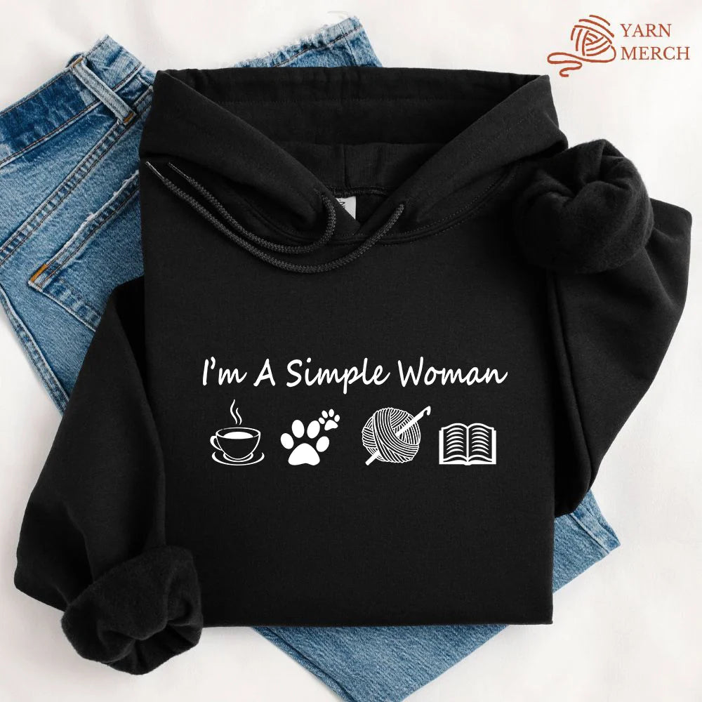 Simple Crocheter Hoodie
