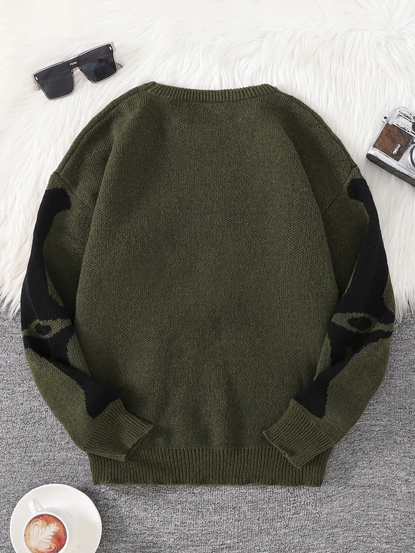 Skeleton Pullover Sweater