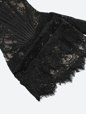 Strapless Lace Mini Dress