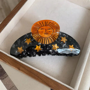 Sun & Stars Hair Claws