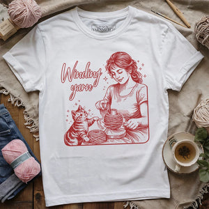 Winding Yarn T-shirt