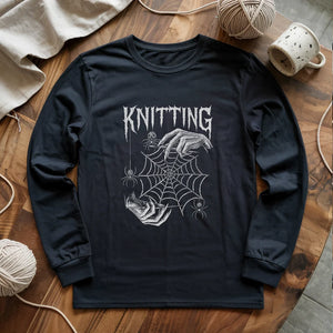 Gothic Knitter Long Sleeve T-shirt