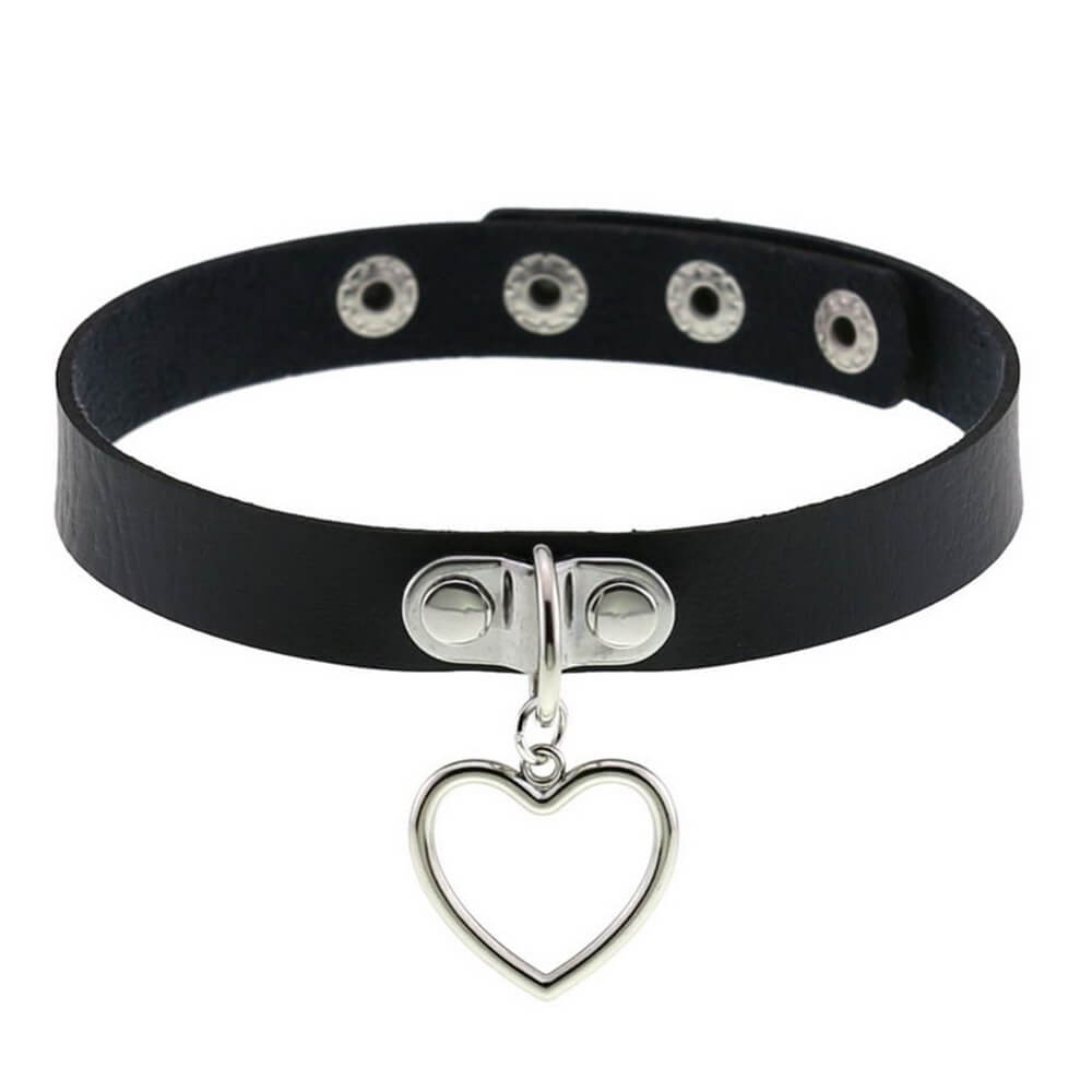 Rule Breakers Leather Choker Necklace