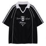 Blokette Style Jersey Polo Shirt