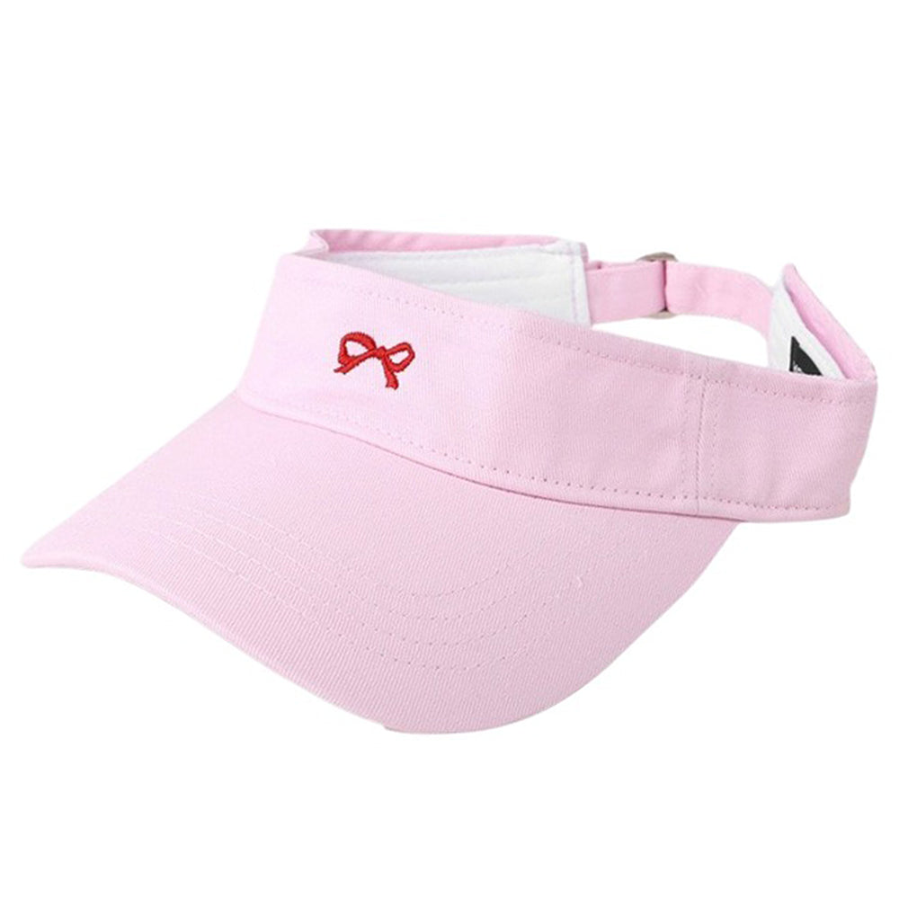 Bow Embroidery Tennis Visor