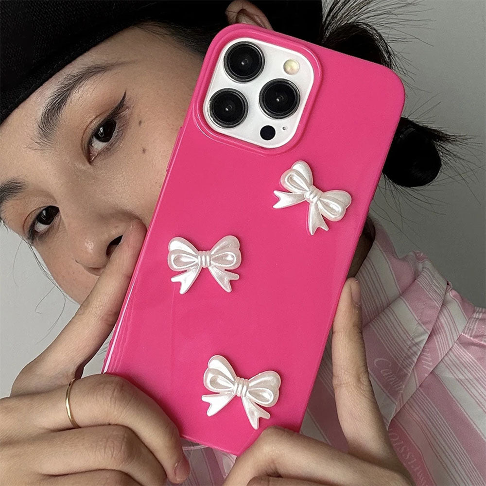 Bowknot Pink IPhone Case