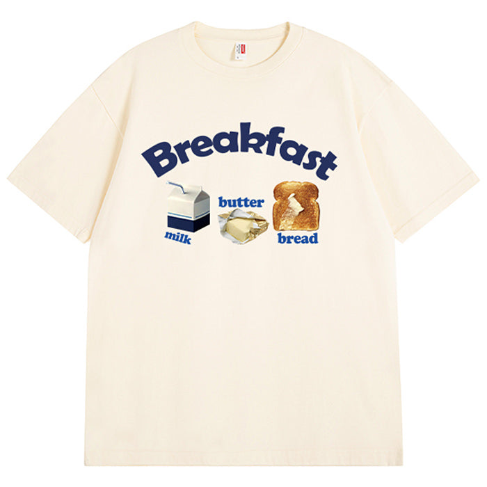 Breakfast Aesthetic Graphic T-Shirt