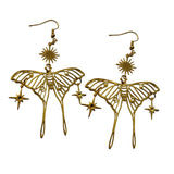 Sun & Butterfly Earrings