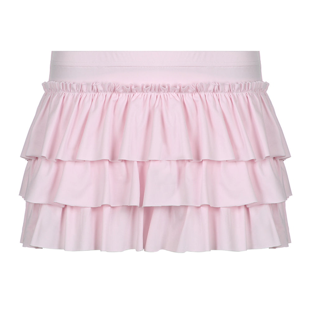 Coquette Ruffled Mini Skort