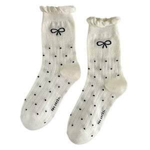 Coquette Style Bow Socks