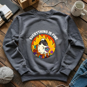 Everything Is Fine Sweatshirt