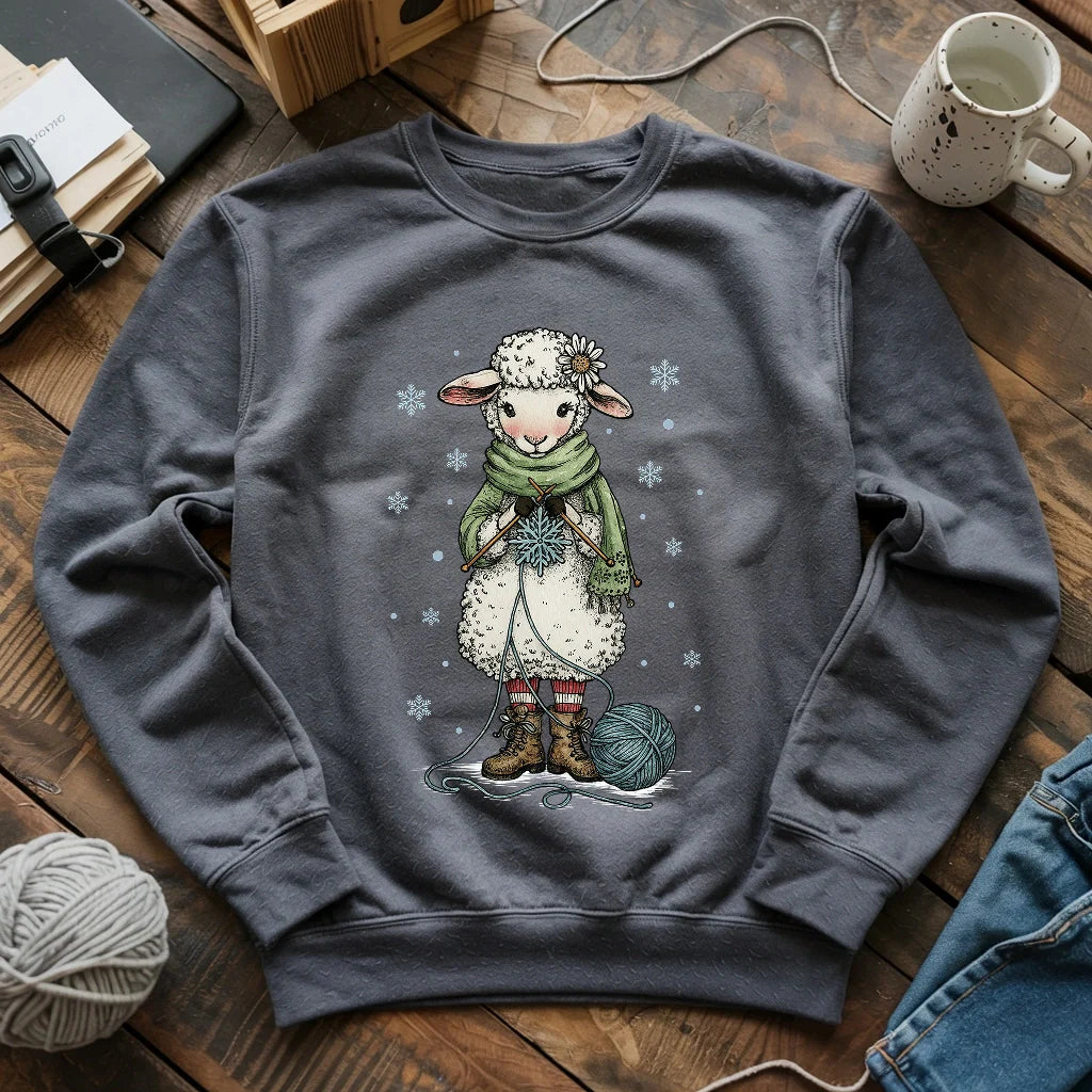 Knitting Snowflex Sweatshirt
